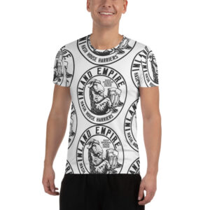 IEH3 - All-Over Print Men's Athletic T-shirt