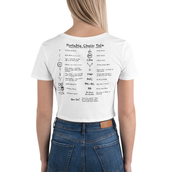 Hello Titties - Women’s Crop Tee - Image 2