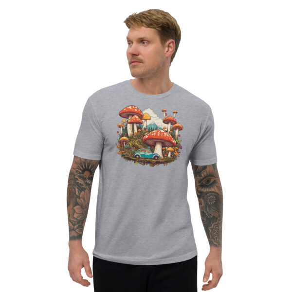 Mushroom Car - Short Sleeve T-shirt