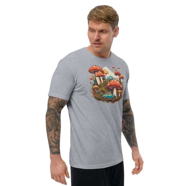 Mushroom Car - Short Sleeve T-shirt - Image 4