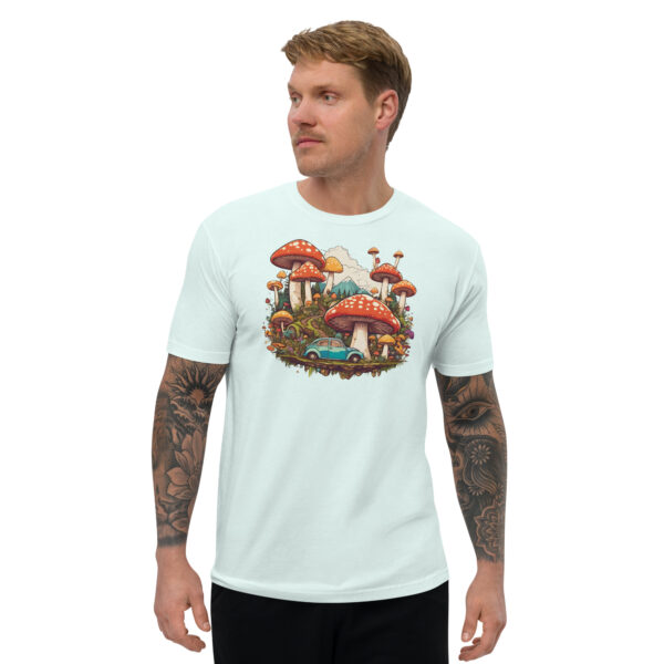 Mushroom Car - Short Sleeve T-shirt - Image 9