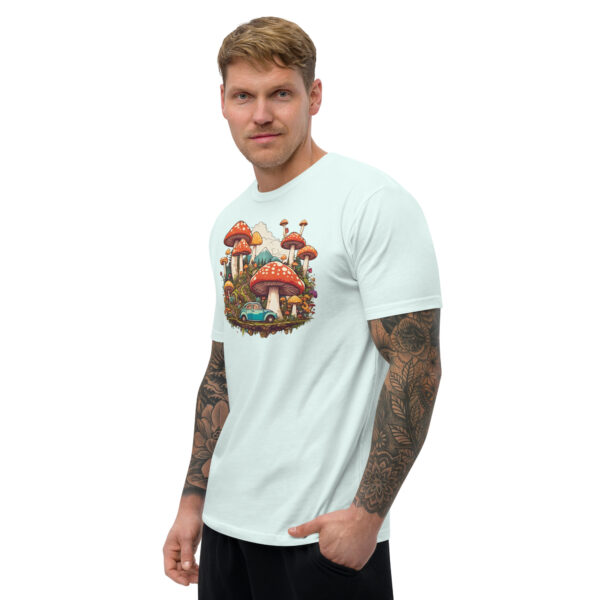 Mushroom Car - Short Sleeve T-shirt - Image 11