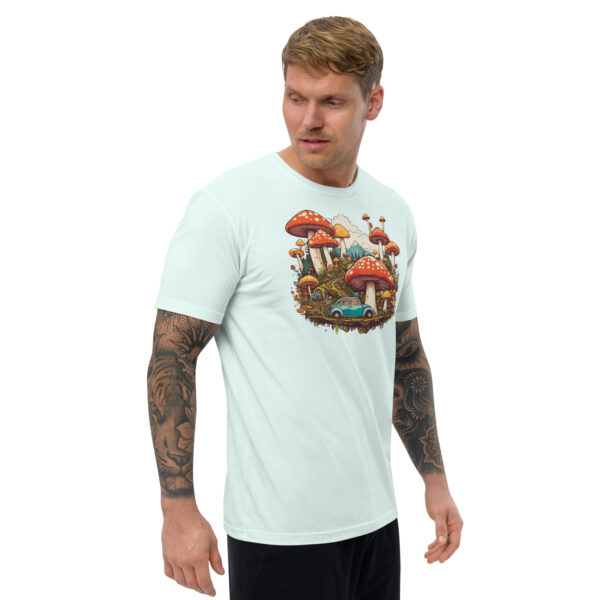 Mushroom Car - Short Sleeve T-shirt - Image 12