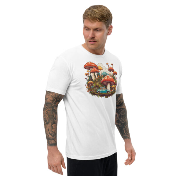 Mushroom Car - Short Sleeve T-shirt - Image 16