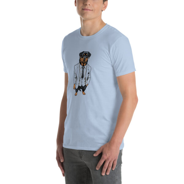 Suited Rottie - Short-Sleeve Unisex T-Shirt - Image 12