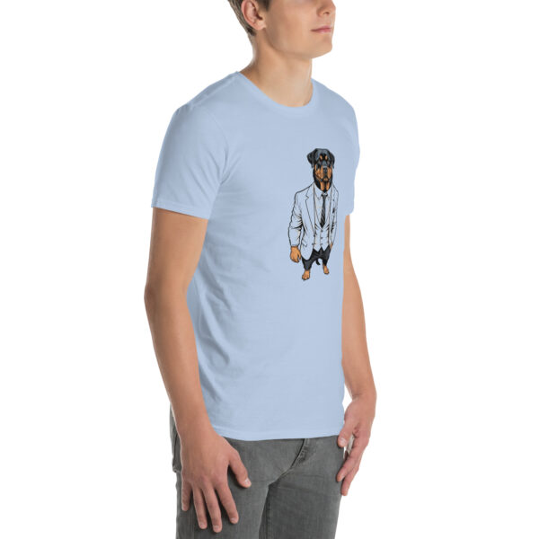 Suited Rottie - Short-Sleeve Unisex T-Shirt - Image 11