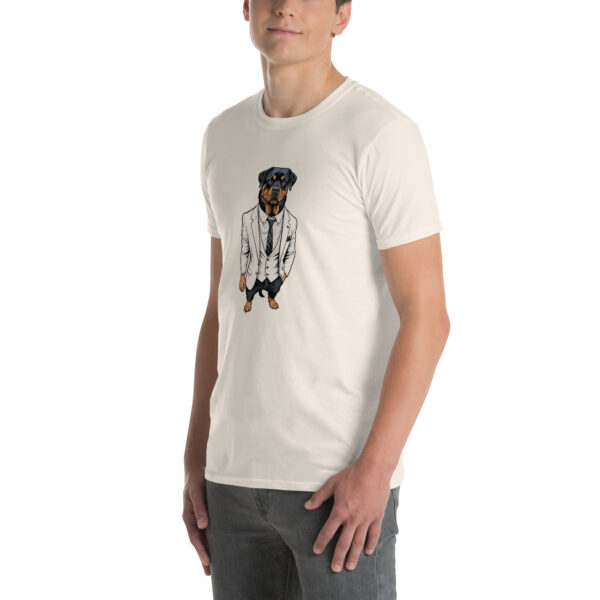 Suited Rottie - Short-Sleeve Unisex T-Shirt - Image 24