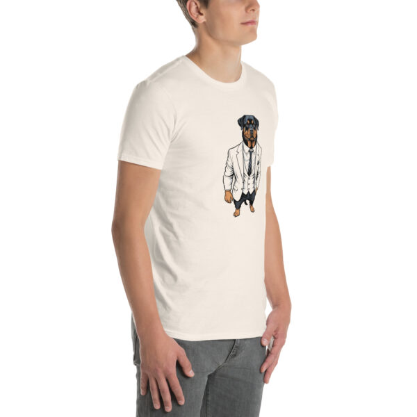 Suited Rottie - Short-Sleeve Unisex T-Shirt - Image 23