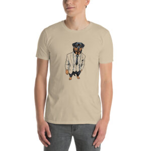 Suited Rottie - Short-Sleeve Unisex T-Shirt