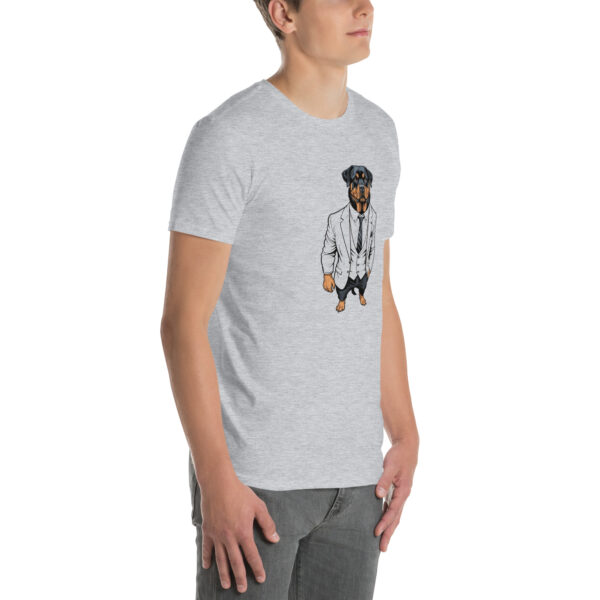 Suited Rottie - Short-Sleeve Unisex T-Shirt - Image 17