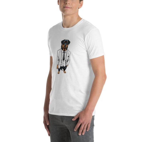 Suited Rottie - Short-Sleeve Unisex T-Shirt - Image 30