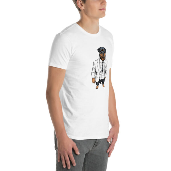 Suited Rottie - Short-Sleeve Unisex T-Shirt - Image 29