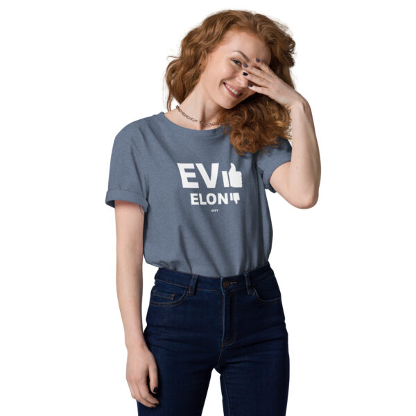 EV Yes Elonia No - Unisex organic cotton t-shirt - Image 17